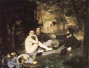 Edouard Manet Dejeuner sur I-herbe oil on canvas